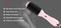 DMTU – brosse électrique rotative pour lisser les cheveux, sèche-cheveux à Air chaud