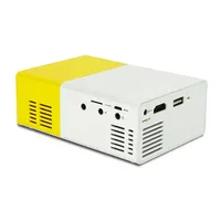 Mini-projecteur LED Yg300 en gros, compatible 4K Full HD, lecteur multimédia portable pour la maison