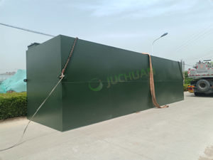 Impianto di Trattamento Acque Reflue ad Alta Efficienza Controllato da PLC, Containerizzato con Serbatoio a Pressione e Pompa per Uso Domestico - Product Image 3