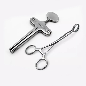 Abridor de Boca de Acero Inoxidable Médico, Pinzas para Lengua, Instrumentos Dentales Orales de Acero Inoxidable con Mango en T, para Sala de Emergencias - Product Image 3
