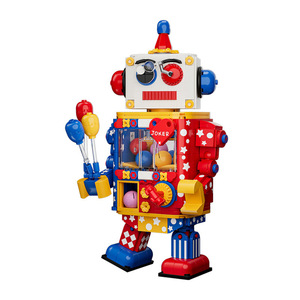 JAKI – blocs de construction Clown Gashapon, modèle de robot, 200 à 400 pièces, jouet à monter soi-même pour enfants et adultes, cadeau d'anniversaire - Product Image 1