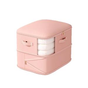 Sac de rangement pour couette SND1101, rectangulaire, compressible, pour vêtements et literie de chambre, avec fermeture éclair - Product Image 1