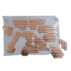 맞춤형 고전류 Cu-Ni 버스 바 21700 18650 32650 10S8P 0.5MM 구리 + 0.15MM 니켈 구리 니켈 복합 시트 버스 바 - Product Image 5