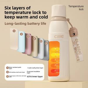 Vaso Infantil <span class=keywords><strong>Xile</strong></span> para Niñas y Niños, Estudiantes de Primaria, Diseño Especial con Pajita, de Alta Calidad para Uso Escolar - Product Image 4