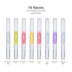 JTING Huile pour cuticules hydratante aux 16 saveurs de fleurs, format stylo, haute qualité, fabricants professionnels OEM, logo personnalisé sur commande - Product Image 3