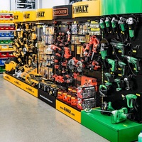 Présentoir à outils de haute qualité, étagères à vendre, présentoir à panneau perforé