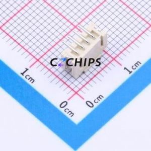 ZH-4PS Wire-to-Board Pin Header SMD,P=1.5mm Connector ( Pin Structure: 1x4P )( Pitch: 1.5mm )( Mounting Type: Vertical Mount ) - Product Image 2