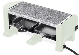 Griglia Elettrica Commerciale 350W per 2 Persone in Acciaio Inox, Raclette e Yakitori Senza Fumo, Antiaderente, con Controllo Digitale, per Esterni, Hotel e Casa - Product Image 5