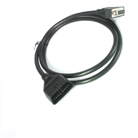 Cable de conexión de 16 pines para instrumento de diagnóstico LAUNCH X431 GDS en stock, para prueba de línea principal