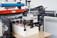 Machine de plastification commerciale NFY-S540 pour le marché brésilien, pour l'industrie alimentaire, les cartons mono, les boîtes rigides et les cartons pliables