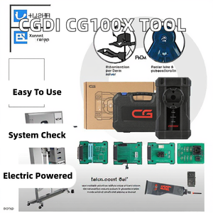 Lector de Códigos CGDI 008-209 2026, Programador de Nueva Generación para Reinicio de Airbag, Ajuste de Kilometraje, Diagnóstico Completo del Sistema para la Mayoría de los Autos - Product Image 2