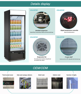 Congelador Comercial de Una Puerta con Vitrina de Vidrio Vertical y Caja de Luz Inferior <span class=keywords><strong>LG</strong></span> - Product Image 5