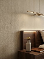Matériau de construction écologique pour mur extérieur, panneau souple en pierre flexible tissée en chanvre durable pour la décoration de bâtiments commerciaux