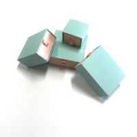Boîte à bijoux en carton rigide, écologique, recyclable, non déformable, personnalisable avec logos et couleurs