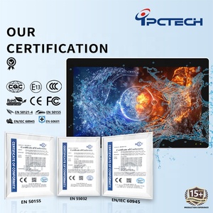 Treo tường/nhúng/mở khung <span class=keywords><strong>LCD</strong></span> cảm ứng công nghiệp màn hình Màn hình cho thiết bị quảng cáo giám sát - Product Image 4