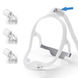 Accesorios para Conector de Codo para Almohada <span class=keywords><strong>Nasal</strong></span>, Adaptador de Tubo para <span class=keywords><strong>Mascarilla</strong></span> <span class=keywords><strong>Nasal</strong></span> <span class=keywords><strong>CPAP</strong></span> - Product Image 2