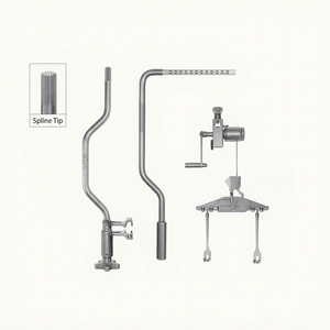 Système d'extracteur dentaire professionnel Rultract Sky Hook avec clip à ressort et rallonge pour griffes xiphoides, 100% haute qualité, Classe I OdontoMed 2011 - Product Image 1