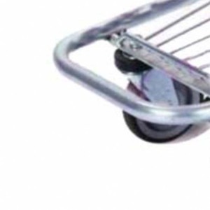 <span class=keywords><strong>YOUB</strong></span> YB-P-100L Ausklappbarer Stahl Verzinkter Metall-PU-Kunststoff-Korb Handwagen Jiangsu - Product Image 6