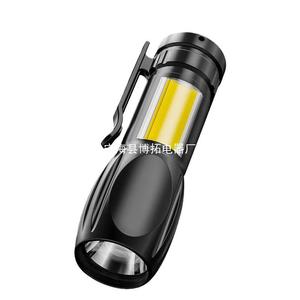Flashlight Led <b>Rechargeable</b> Battery Outdoor <b>Work</b> Patrol <b>Light</b> With Dimmer Function USB Charging Portable Torch - Product Image 1
