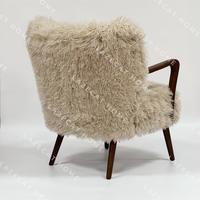 Vente en gros de fauteuil inclinable contemporain style loisirs cadre en bois massif et contreplaqué pour meubles de maison dans le salon