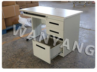 Table de bureau avec cadre métallique, à bas prix, de haute qualité, en promotion