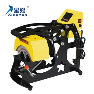 Xingyan High Quality 10*22cm Cap Heat Press Machine Sublimation Heat Transfer Printing For Cap