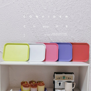 fengyiwj Miniature World Scene Toy Model Dollhouse Accessories Mini Nordic Tray Dinner Plate Storage D162 - Product Image 1