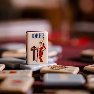 HIMORE Nouvel ensemble <span class=keywords><strong>de</strong></span> tuiles <span class=keywords><strong>de</strong></span> mahjong <span class=keywords><strong>en</strong></span> acrylique <span class=keywords><strong>de</strong></span> luxe, écologiques et portables, design pliable pour <span class=keywords><strong>4</strong></span> joueurs, idéal pour les clubs <span class=keywords><strong>de</strong></span> mahjong et les maisons <span class=keywords><strong>de</strong></span> bien-être - Product Image 1