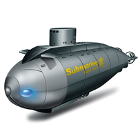 Mini sous-marin nucléaire Rc 6ch 777-586 étanche, jouets de bateau U Racer (27/49mHz)