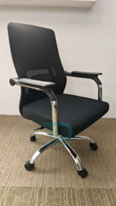 Thoải Mái Quảng Đông Phật Sơn Văn Phòng Xoay Ghế Với Chéo Chân Net Ergonomic Vải Xoay Cao Vừa Trở Lại Điều Hành Máy Tính - Product Image 4