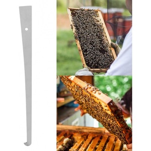 Herramienta <span class=keywords><strong>de</strong></span> Limpieza <span class=keywords><strong>de</strong></span> Panal <span class=keywords><strong>de</strong></span> Abejas <span class=keywords><strong>de</strong></span> Acero Inoxidable para Apicultura con Gancho Extendido, Herramienta para Marcos <span class=keywords><strong>de</strong></span> Colmenas, Nueva Condición - Product Image 5