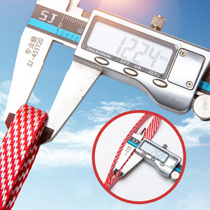 Eslinga de escalada Camnal para exteriores, de nailon plano de 12 cm con ojales, para rescate en escalada en roca - Product Image 4