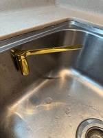 Accessoires de cuisine magnétiques de luxe en or noir, porte-torchons en acier inoxydable, décoration intérieure
