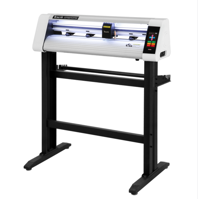 Hot Sale Teneth 24" 48" 59" Cutting Plotter Driver Sticker Paper Die Cutting Machine