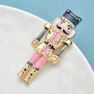Broches fantaisie en émail motif <span class=keywords><strong>Casse</strong></span>-Noisette pour femmes et unisexe, adorables épingles cadeaux - Product Image 4