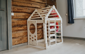 <b>Kids</b> Playhouse with Slide Toddler Climbing Jungle Gym Home <b>Indoor</b> <b>Playground</b> - Product Image 2