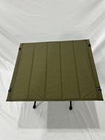 Table pliante en aluminium portable, table de camping légère et pliable pour pique-nique en plein air, plage