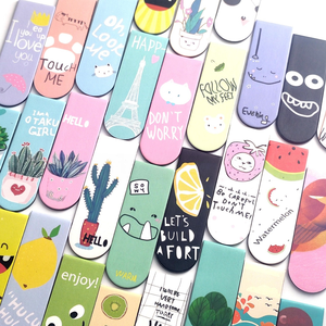 Vendita calda piega il segnalibro magnetico morbido studente insegnante ispiratore Anime <span class=keywords><strong>libro</strong></span> che segna segnalibri magnetici - Product Image 6