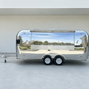 Pizza Cart Mobile Food Truck With Full <b>Kitchen</b> Kiosk Trailer Van Trailers Fully Equipped Concession Winery Food Trailer - Product Image 2