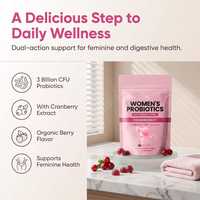 Complément alimentaire en gommes probiotiques Vanwin OEM/ODM pour favoriser l'équilibre digestif, probiotiques féminins, compléments alimentaires pour la santé vaginale