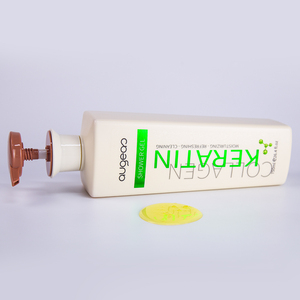 Gel douche exfoliant éclaircissant de luxe à la kératine, haute qualité, vert, en gros, pour le corps - Product Image 3