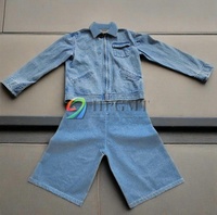 Broderie hommes Denim Jean fermeture éclair veste ensemble pour hommes veste Shorts Streetwear coton survêtement Jeans Denim veste Shorts
