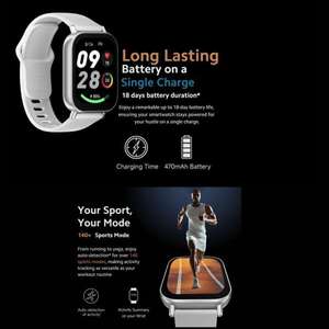 Redmi Watch 5 Active Relojes Rugged Ladies Cheap In Agua Boys Watches Fire Hombre Women's Set Display Low Band Boltt Android - Product Image 4