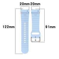 Bracelet de sport en silicone original BEEFLYPOWER pour Samsung Galaxy Watch 7/FE/5 Pro/6/4 Classic avec boucle à ardillon