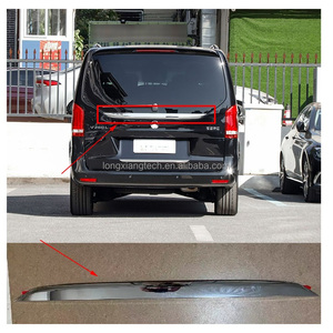LXRV Accessori Esterni di Alta Qualità in Acciaio Inox Nero/Argento Stile Facelift per Mercedes-Benz Vito W447, Finestrino Posteriore del Portellone - Product Image 1