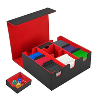 MIO 1200 + boîte de rangement de jeu de cartes personnalisée 6-en-1 boîte de pont Yugioh Portable pour jeu de société et stockage de cartes à collectionner
