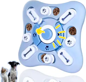 狗拼图玩具吱吱作响的治疗分配狗丰富玩具智商训练和大脑刺激互动精神