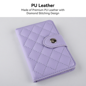 Funda Protectora para Teléfono de Cuero Acolchado con Tapa Magnética, Ranuras para Tarjetas y Soporte - Product Image 6