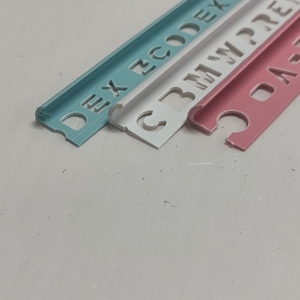 PVC Gạch Ngói Cape Dòng Đầy Màu Sắc Gạch <span class=keywords><strong>Trim</strong></span> Nhựa Vật Liệu Xây Dựng Tường Góc Cạnh <span class=keywords><strong>Trim</strong></span> - Product Image 5