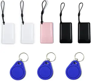 Smart IC Card RFID M1 13.56Mhz Nfc Epoxy Tag Contactless Key Fob For Smart Door Locks